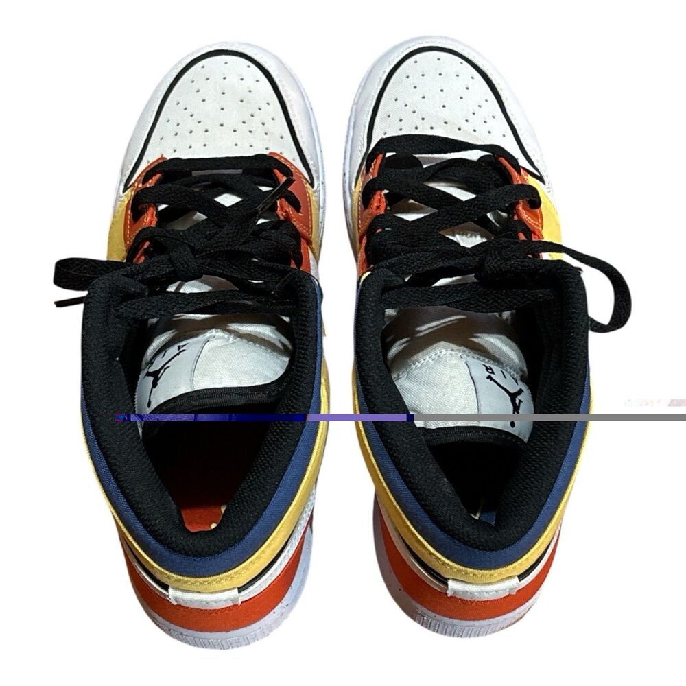 Nike Air Jordan Air Jordan 1 Mid SE GS Sneakers  DV1316-100 Size 7Y  Women’s 8.5 - Picture 9 of 16